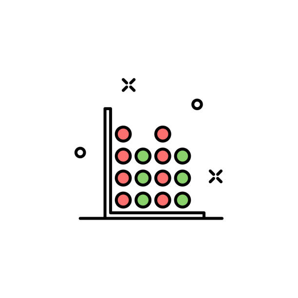 point diagram colored icon. Element of colored business chart icon for mobile concept and web apps. Colored point diagram icon can be used for web and mobile point diagram colored icon. Element of colored business chart icon for mobile concept and web apps. Colored point diagram icon can be used for web and mobile on white background charter document stock illustrations