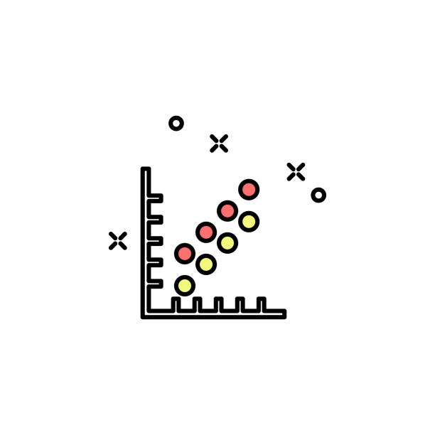 point growth chart colored icon. Element of colored business chart icon for mobile concept and web apps. Colored point growth chart icon can be used for web and mobile point growth chart colored icon. Element of colored business chart icon for mobile concept and web apps. Colored point growth chart icon can be used for web and mobile on white background charter document stock illustrations
