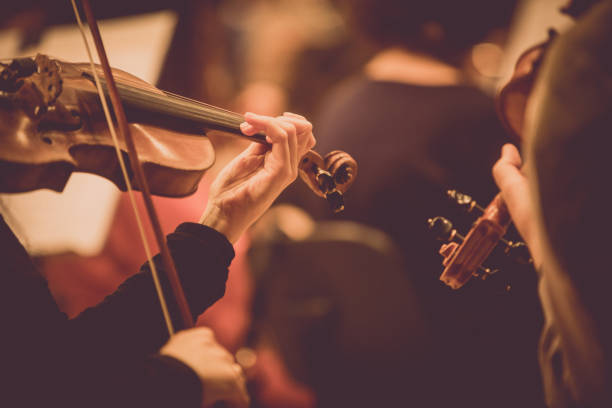 istock Woman performing on a violin 1139838457