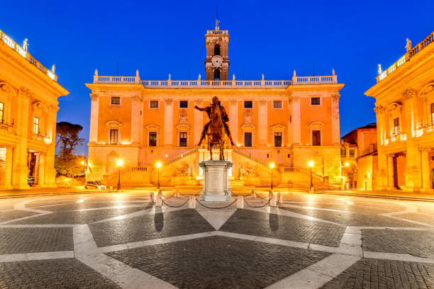 istock Rome, Italy - Piazza del Campidoglio 1139841405