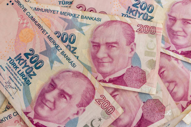 istock close up two hundred turkish lira banknotes in circulation 1139844761