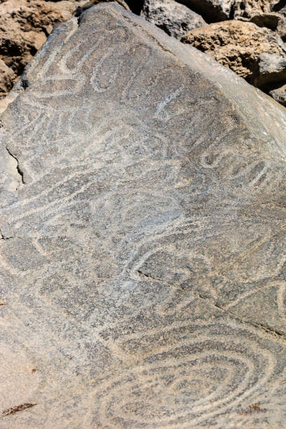 istock La Palma, Canary Islands (E): Rock Engravings 1139848890