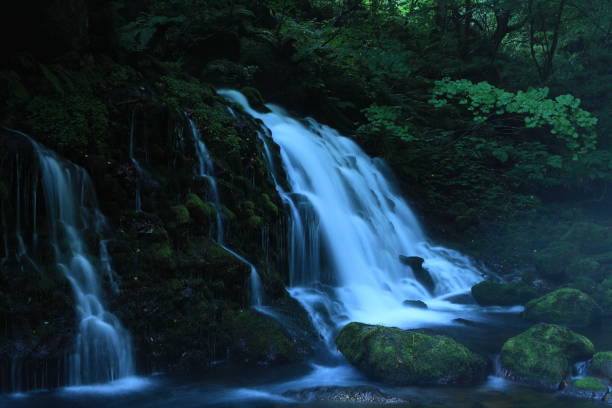 istock Akita Prefecture Summer Waterfall 1139849157