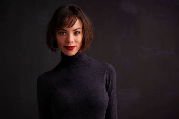 istock Attractive young woman studio portrait 1139849996