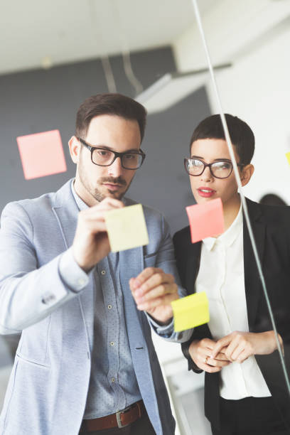 istock Creative business people working on business project in office 1139870578