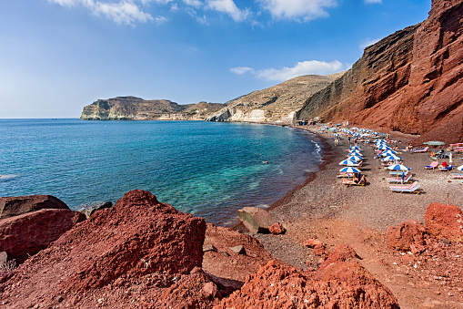 Red Beach, Santorini Island, Greece