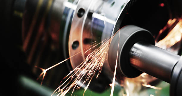 istock machine tool in metal factory with drilling cnc machines 1139874317