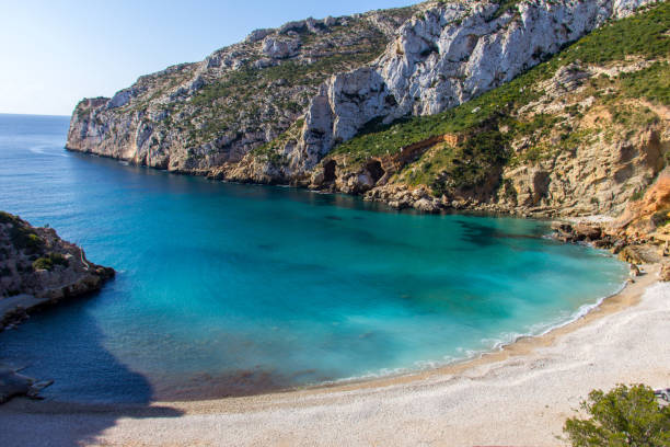 istock Granadella cove beach in Javea, Spain 1139879810
