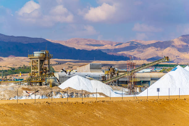 istock Salt production facility in Eilat, Israel 1139880368