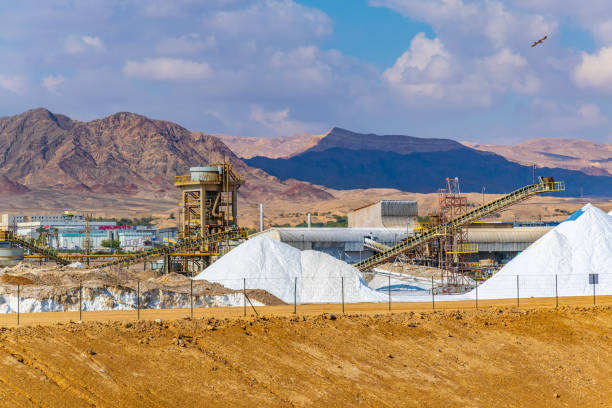 istock Salt production facility in Eilat, Israel 1139880994