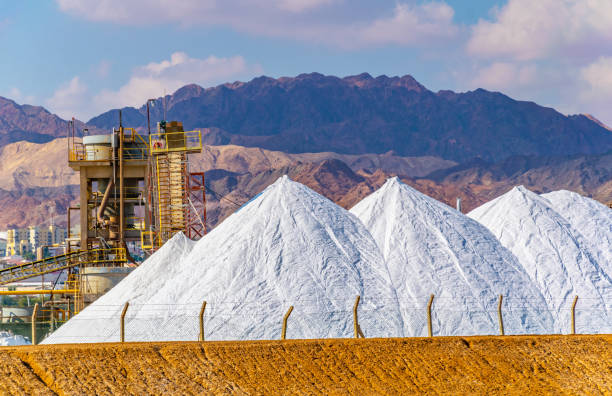 istock Salt production facility in Eilat, Israel 1139881224