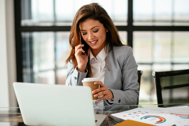 istock Business woman at work 1139881329