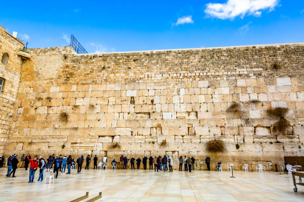 западная стена в иерусалиме - west old israel wall стоковые фото и изображения