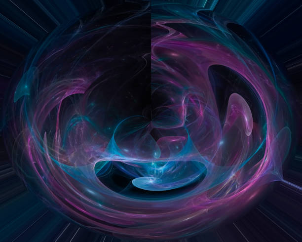 istock abstract digital fractal motion, swirl, shiny   decorative 1139893334