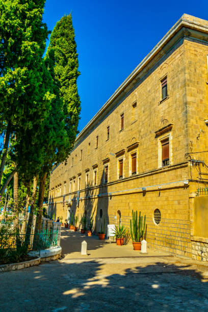 istock Stella maris monastery in Haifa, Israel 1139897851