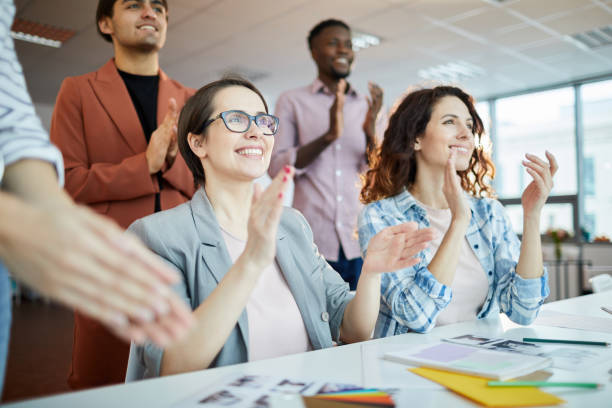 istock Business People Clapping in Meeting 1139897924