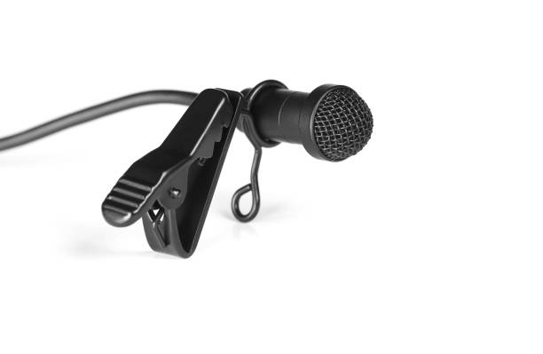 istock tie clip microphone isolated on white background 1139899419