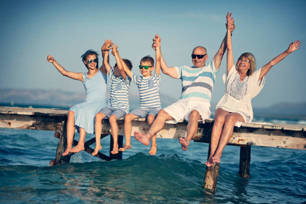 istock Family enjoying vacations 1139902924