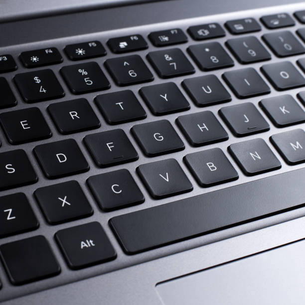 istock Close-up photo of stylish modern computer or notebook. 1139905137