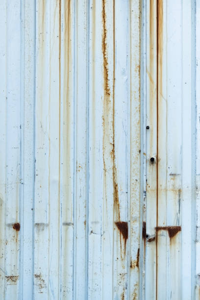 istock Peeling paint rusting metal rough texture. Corrosion and oxidized background. 1139907806