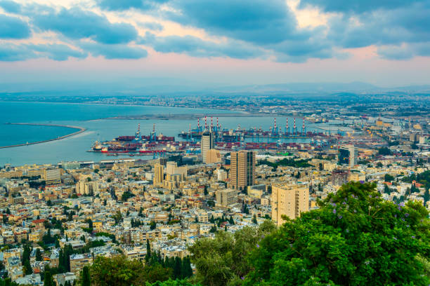 istock Sunset view of Haifa, Israel 1139908340
