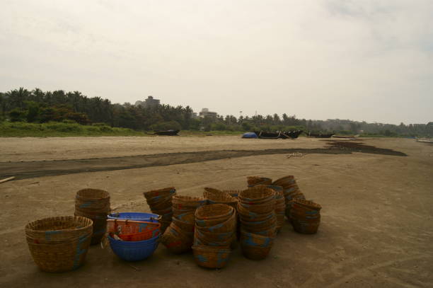 istock Indian fishing boats 1139908456