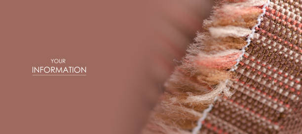 istock Beige brown red fabric texture material fashion carpet pattern 1139911204