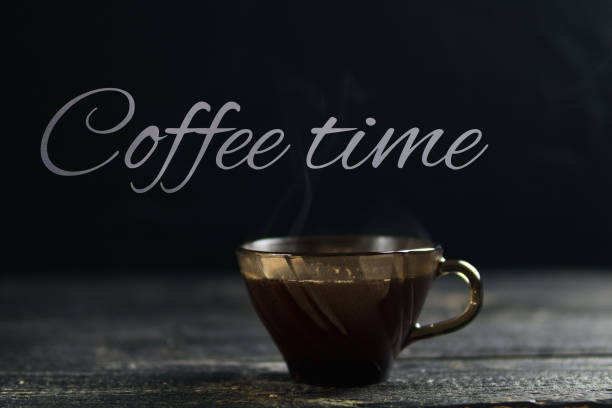 Turkish Coffee With Clock