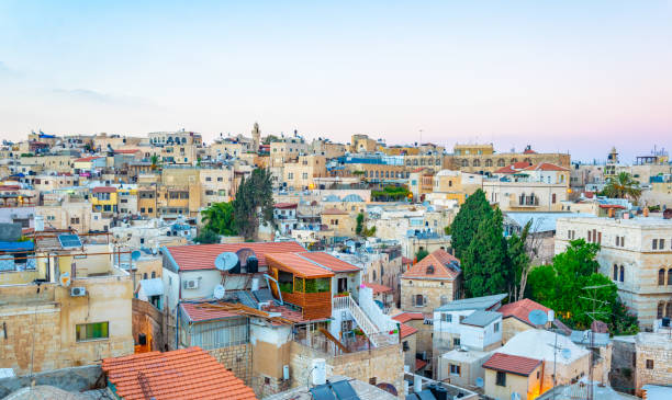 istock Sunset view of Jerusalem, Israel 1139913867