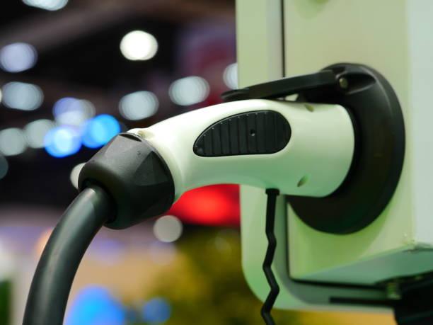 istock Charging electric car station 1139916360