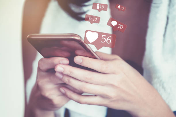 istock Woman hands using smart phone for social network. 1139919898