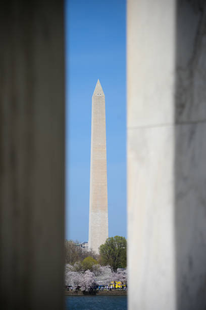 istock The Washington monument from the Jefferson Memorial 1139921670