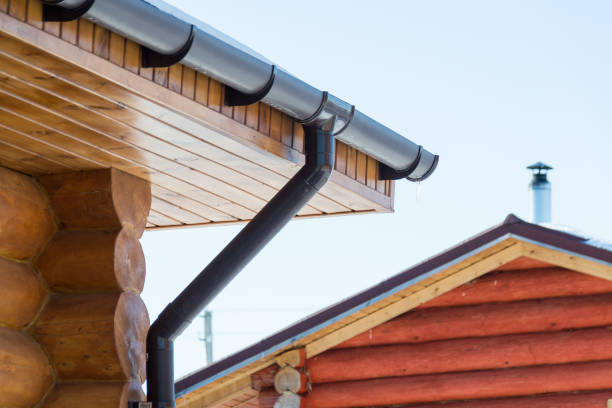 istock Drainage of a wooden house. Technology.Communications. Building. 1139922241
