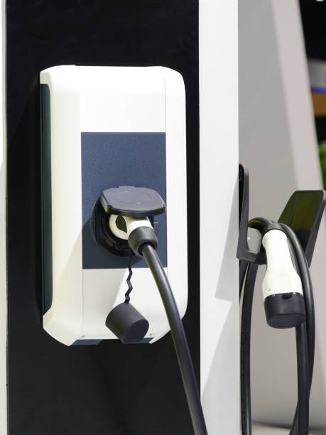 istock Charging Electric car battery access to vehicle electrification 1139922999