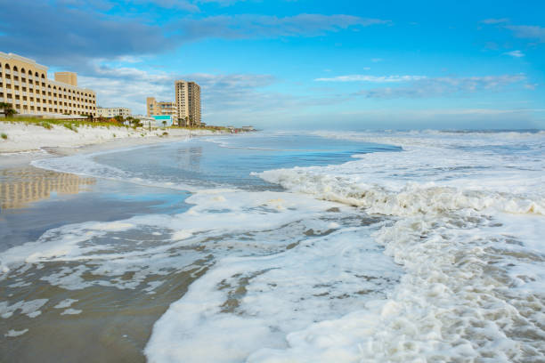 istock Beautiful beach in Jacksonville Florida. 1139923042