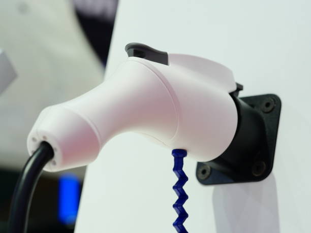 istock Charging Electric car battery access to vehicle electrification 1139924265