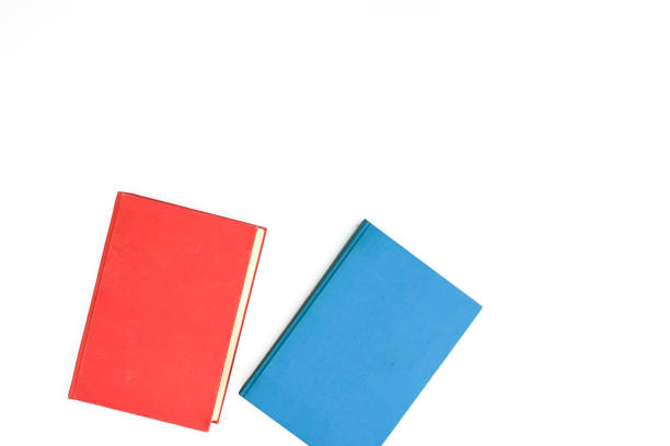 istock Colorful books on white background 1139924360