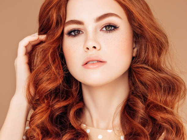 istock Beautiful woman with perfect hairs 1139928583