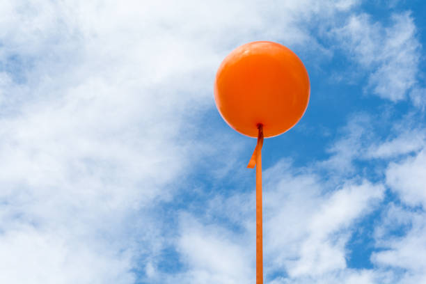 Christmas balloons, new year background, place for text, copy space. Digitally generated image.