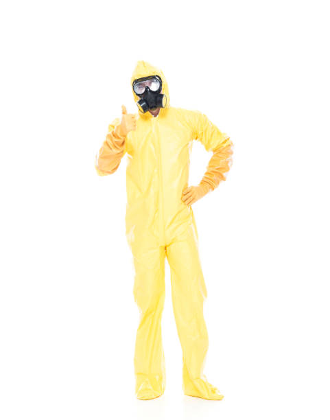 istock Man in protective clothing with thumbs up 1139940935
