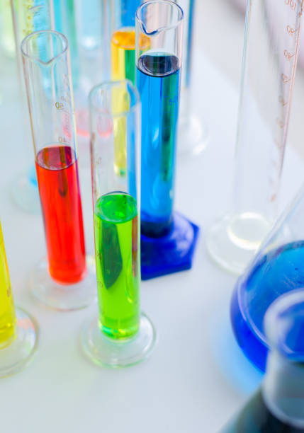 istock Vacutainer or test tube in lab on table 1139942918