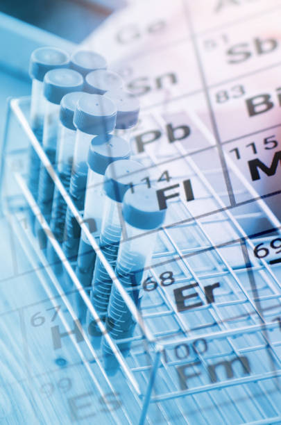 istock Vacutainer or test tube in lab on table 1139943196