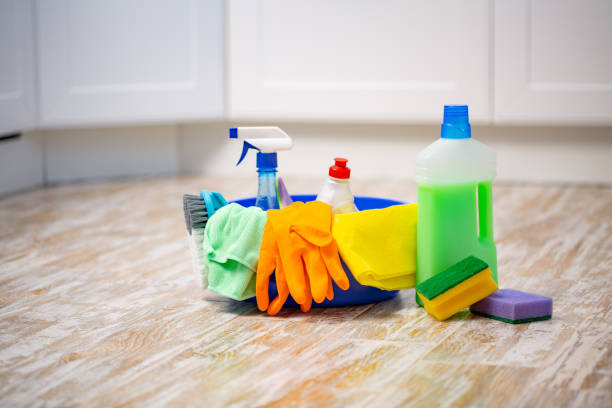 istock the Cleaning concept with supplies. spring cleaning 1139943990