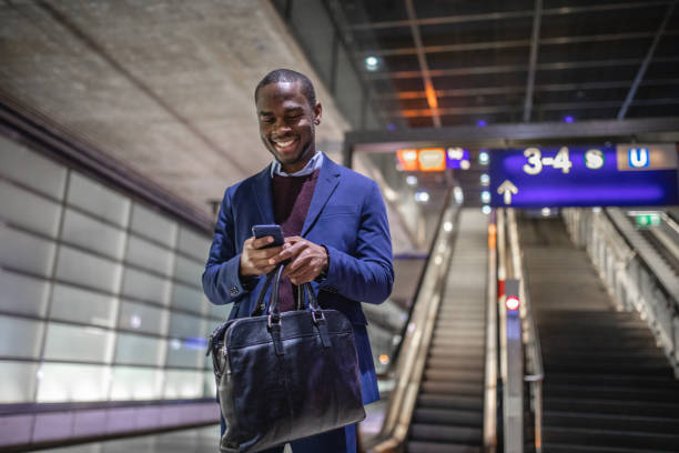 istock Handsome businessman waiting for his train 1139946359