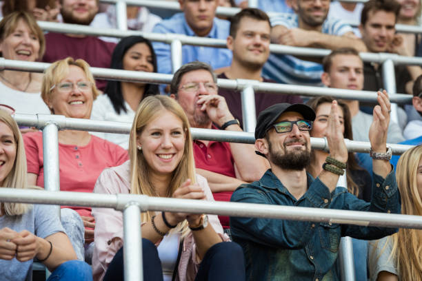 istock Sport Fans Cheering On Tribunes 1139947909