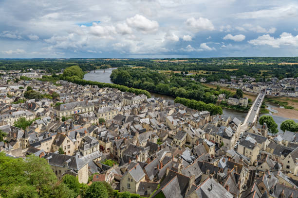 istock Chinon at the Vienne 1139949540