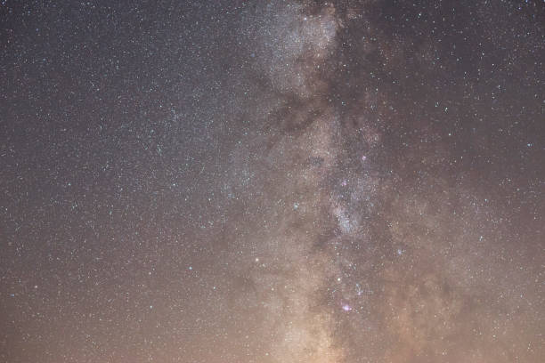 istock Close-up milky way galaxy. Starry night 1139949799