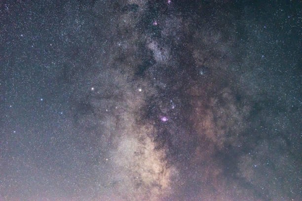 istock Close-up milky way galaxy. Starry night 1139949892