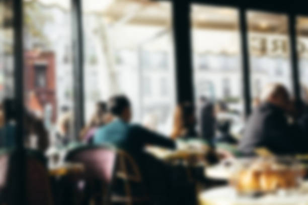 istock Abstract blur coffee shop cafe interior for background 1139952561