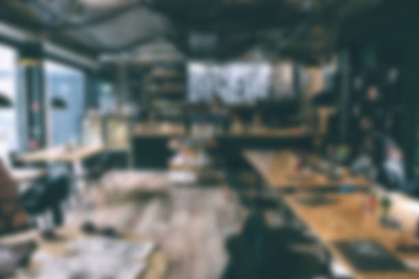 istock Abstract blur coffee shop cafe interior for background 1139952753